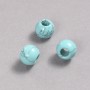 Pandora Turquoise Bead 12x10mm, hole diameter 5mm +