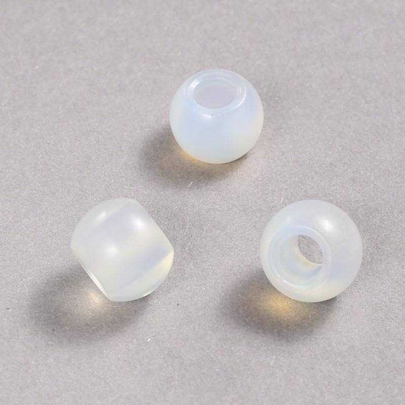 Pandora Moonstone Bead 12x10mm, hole diameter 5mm +