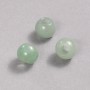 Pandora Bead from natural Jade 12x10 mm, hole diameter 5 mm +
