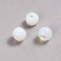 Pandora Moonstone Bead 14x12mm + -, hole diameter 5.5mm +