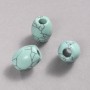 Pandora Turquoise Bead 16.5 × 15.5 mm + -, hole diameter 5.5 mm +