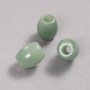 Pandora Bead with nephrite jade, natural stone, 16, 5x15, 5mm + -, hole diameter 5.5mm +