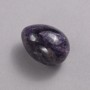 Amethyst decorative egg, diameter 40x30mm+