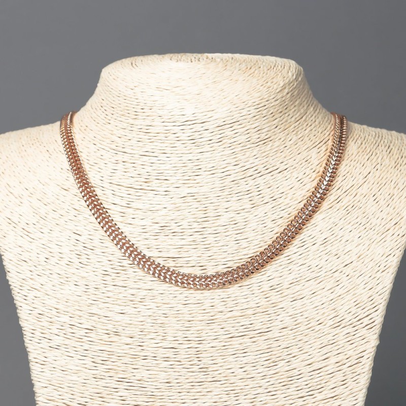 Xuping Chain, 18K Gold Plating, 6.2 mm Thick, 59 cm Length