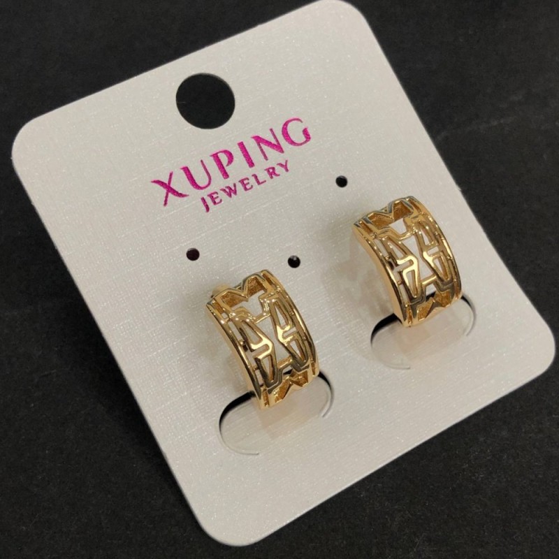 Earrings Xuping 18K Gold Plating 15 x 8 mm +
