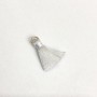 Craft Blank: Mini 'Silk' Brush with Ring, length 2 cm, diameter 5 mm