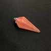 Pendant 'Pendulum' Chalcedony 40x30x13mm