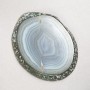 (per 100 g) Agate Slice Souvenir Stone, weight from 700 g