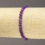 Lepidolite Bracelet (Imitation) Smooth Bead, diameter 4.5 mm ± (Stretch)