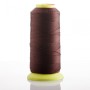 Bobbin nylon thread - Chocolate, 0.6 mm diameter, for crafts, 500 m