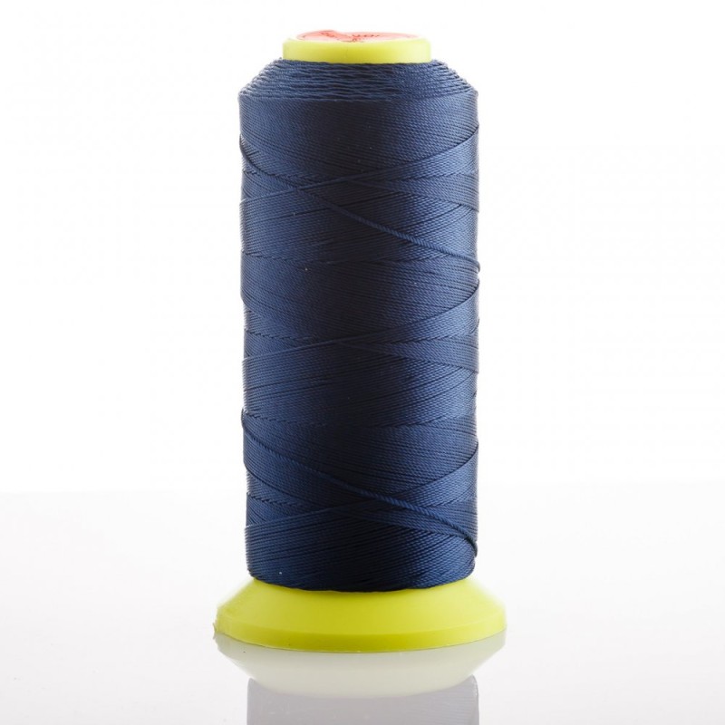 Blue Sapphire Nylon Bobbin Thread, 0.6 mm Diameter, for Crafts, 500 m