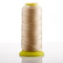 Beige nylon bobbin thread, 0.9 mm diameter, for crafts, 300 m