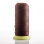 Bobbin thread Chocolate, 0.9 mm diameter, nylon for crafts, 500 m