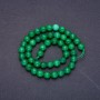 Chrysoprase beads on a thread (named after) faceted bead, diameter 7.5 mm, length 36 cm +