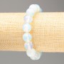 Moonstone Bracelet, 12 mm diameter