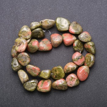 Faceted Heliotrope Jasper Beads, natural stone, 12 mm diameter, 38 cm length