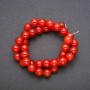 Carnelian Beads - Smooth Round, 10mm Diameter, 38cm Length (+/-)