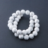 Kaholong natural stone beads on thread, 12mm diameter, 38 cm