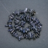 Natural Iolite Stone Strand, 'Needle' Chip, Diameter 15x5 mm, Length 40 cm +