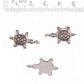 Hardware Turtle Pendant 11x20 cm, packaging 20 g, +/- 13 pcs