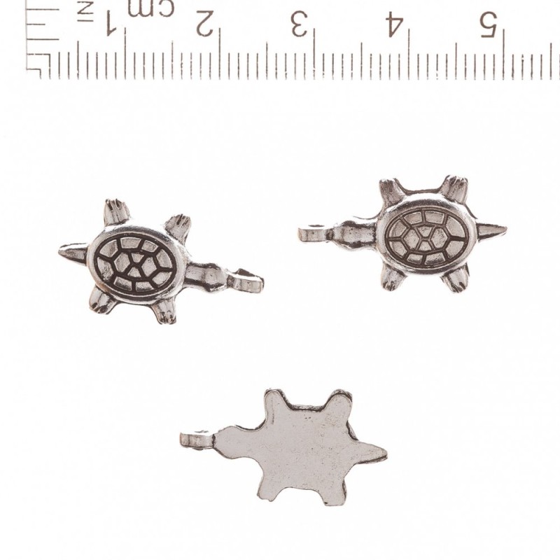 Hardware Turtle Pendant 11x20 cm, packaging 20 g, +/- 13 pcs