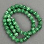 Discount! Chrysoprase beads (imitation acrylic) on thread, smooth beads, diameter 8.5 mm, length 40 cm +/-