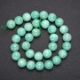 Natural Burmese Jadeite Beads, Smooth Round Beads, Diameter 12 (+/-) mm, Length 38 cm