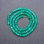 Amazonite Beads (Imitation) Faceted Rondel, Diameter 4x3 mm, 38 cm Strand