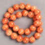 Sale! Citrine Beads on Thread (Imitation Acrylic) Smooth Round Bead, 14.5 mm Diameter, 39 cm Length +/-
