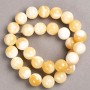 Discount! Pearl Beads on Thread (Imitation Acrylic) Smooth Bead Ø14mm, Length 39 cm