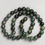 Ocean Jasper beads on thread, smooth round beads, diameter 8.5 mm, length 39 cm