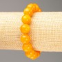 Discount! Elastic Citrine Bracelet (acrylic imitation), diameter 12.5 mm +/-, length 18 cm +/-