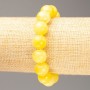 Discount! Elastic Citrine Bracelet (Acrylic Imitation), Diameter 12.5 mm, Length 18 cm