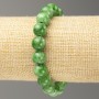 Sale! Chrysoprase Elastic Bracelet (imitation acrylic) Smooth bead, diameter 10mm +-, length 18cm+