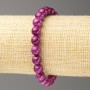 Sale! Tourmaline Bracelet (Acrylic Imitation), diameter 8 mm ±, length 18 cm ±, smooth beads on elastic