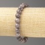 Sale! Labradorite Bracelet (Acrylic Imitation), 8 mm diameter ±, length 18 cm ±, smooth beads on elastic