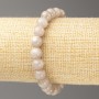 Sale! Smoky Agate Bracelet (Acrylic Imitation), 8 mm diameter ±, 18 cm length ±, smooth bead on elastic
