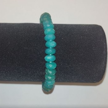Imitation Aquamarine Bracelet Green-Blue