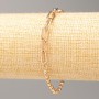 Xuping Bracelet 18K Gold Plating, Length 17–20 cm, thickness 5 mm + -, thickness 3 mm +