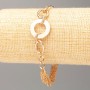 Bracelet Xuping 18K Gold Plating, length 18–21 cm, thickness 5 mm +