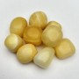 Souvenir natural stone Yellow Onyx faceting 22x18mm (+/-) 100g pack