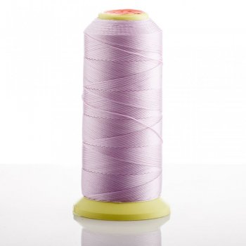 Bobbin thread, Light Lavender, 0.3 mm diameter, nylon, for crafts, 500 m