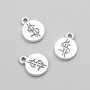 Dollar Pendant Finding 13×10 mm, packaging 19 pcs +/-