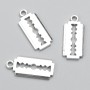 Blade Pendant Finding 21x9 mm, Pack of 15 pcs ±20 g