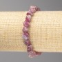 Tourmaline Stone Bracelet - Faceted, 8x8 mm diameter ± on elastic, length 18 cm