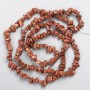 Adventurine Beads 'Golden Sand' (synthetic) chip on thread, diameter 8x3 mm, length 80 cm +
