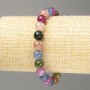 Bracelet Gemstones named after Smooth Ball, 8(±)mm diameter, 18 cm length (stretch)