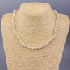 River Pearl Necklace, Round Pearls, 6–7 mm diameter, 48 cm length
