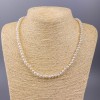 River Pearl Necklace, 5x4 mm, length 49 cm