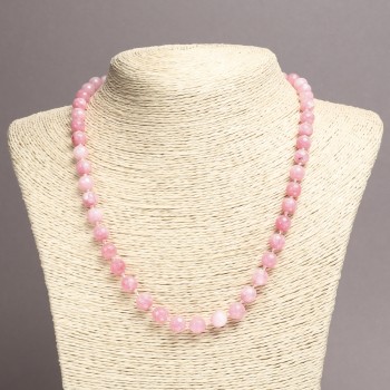 Tourmaline Necklace (named after) Faceted Bead, 8 mm diameter, 45 cm+ length